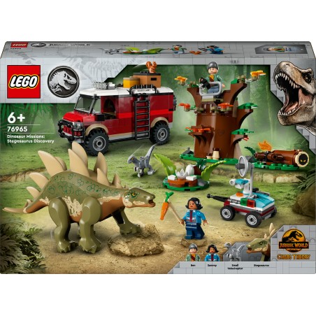 LEGO Jurassic World 76965 Missione dinosauro: scoperta dello stegosauro