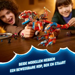 LEGO Dreamzzz 71484 Dinosauro robot C-Rex di Cooper