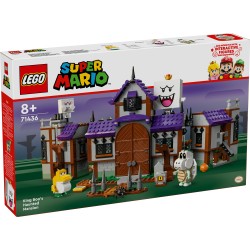 LEGO Super Mario 71436 Villa stregata di Re Boo