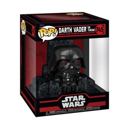 Pop Star Wars: Darkside - Deluxe  Vader On Throne 745