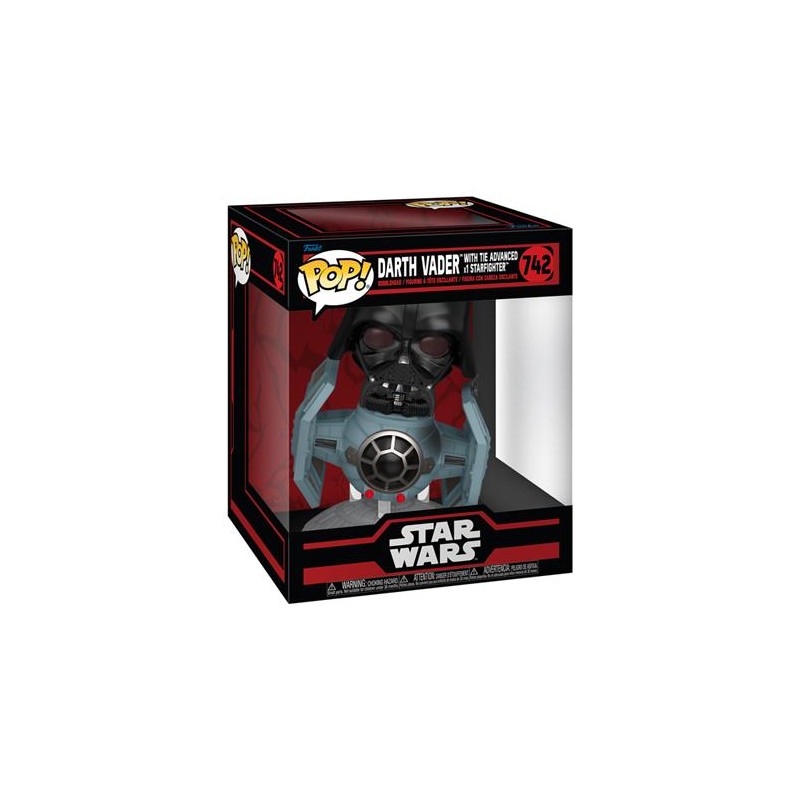 Pop Star Wars: Darkside - Ride Deluxe Tie Advanced X1 W/Vader 742