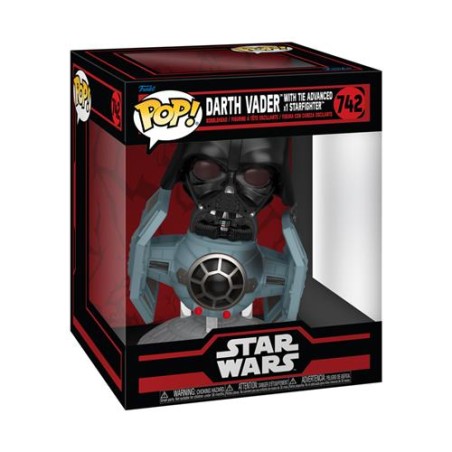 Pop Star Wars: Darkside - Ride Deluxe Tie Advanced X1 W/Vader 742