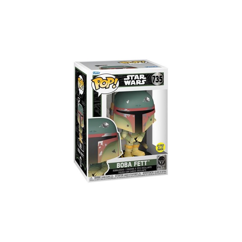 Pop Star Wars: Fett Legacy Boba Fett Glow 735