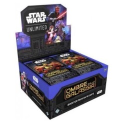 STAR WARS UNLIMITED - OMBRE SULLA GALASSIA - BOX BOOSTER - (24 BUSTE) - ITA