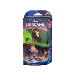 Ravensburger Tcg - Lorcana - Cieli Scintillanti - Starter Deck Smeraldo Acciaio - ITA