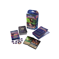 Ravensburger Tcg - Lorcana - Cieli Scintillanti - Starter Deck Smeraldo Acciaio - ITA