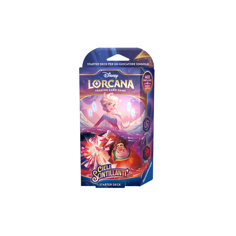 Ravensburger Tcg - Lorcana - Cieli Scintillanti - Starter Deck Ametista Rubino - ITA