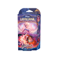 Ravensburger Tcg - Lorcana - Shimmering Skies - Starter Deck Amethyst Ruby - ENG