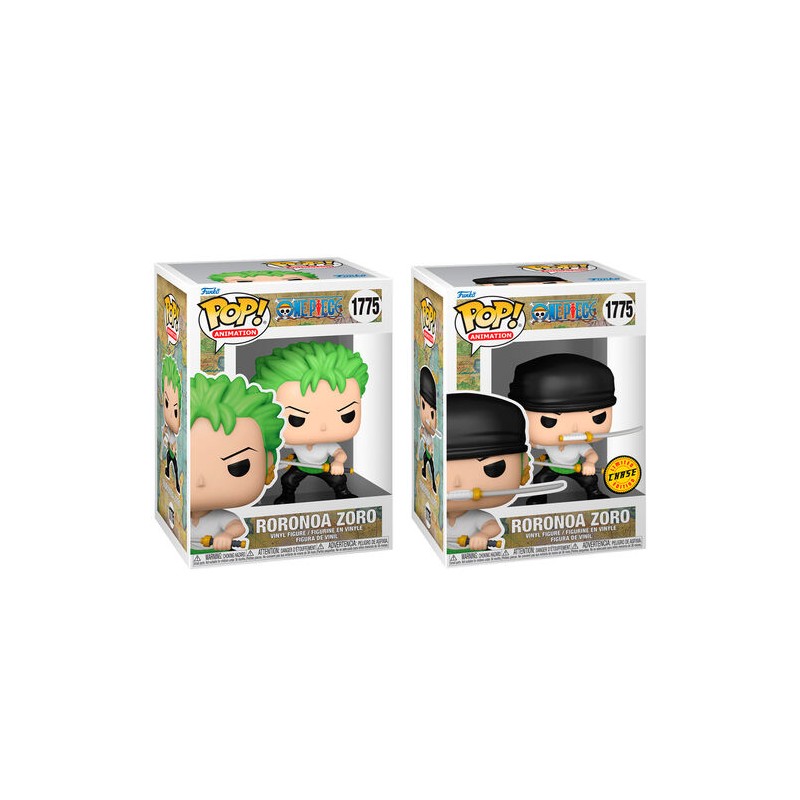 Pop animation One Piece Roronoa Zoro - Bundle Regular + Chase