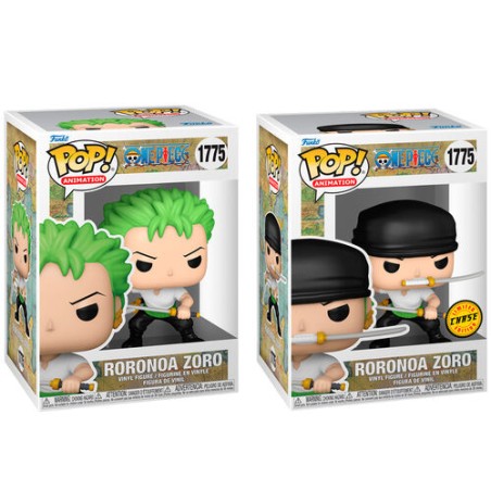 Pop animation One Piece Roronoa Zoro - Bundle Regular + Chase