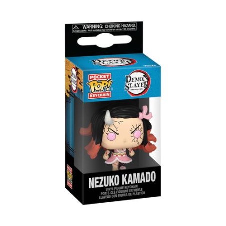 Pop animation - Keychain - Demon Slayer Nezuko (demon form)