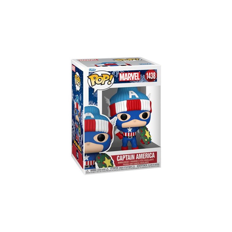 Pop Marvel: Holiday - Captain America 1438