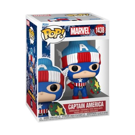 Pop Marvel: Holiday - Captain America 1438