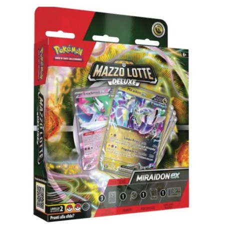 POKEMON - MAZZO LOTTE DELUXE MIRAIDON EX