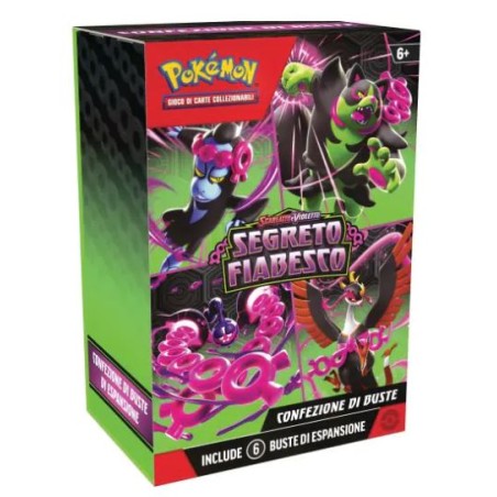 POKEMON - SCARLATTO E VIOLETTO - SEGRETO FIABESCO - BUNDLE 6 BUSTINE