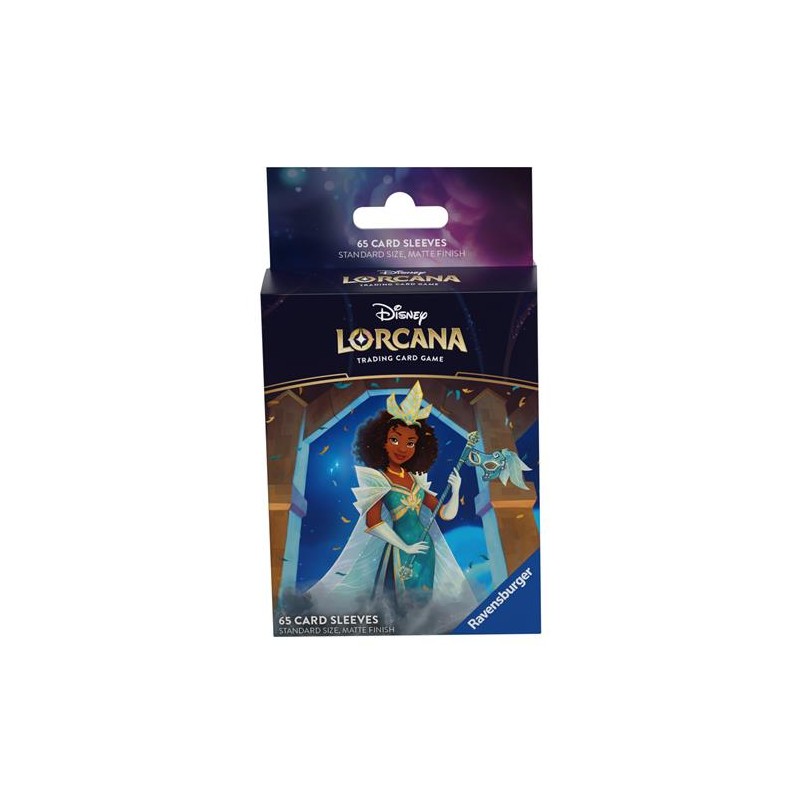 RAVENSBURGER TCG - LORCANA - 65 BUSTE PROTETTIVE - TIANA