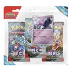 POKEMON - BLISTER 3 BUSTINE - CORONA ASTRALE + PROMO TINKATON