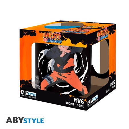 ABYSTYLE - NARUTO SHIPPUDEN - TAZZA 460ML - NARUTO & KURAMA