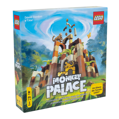 Asmodee Monkey Palace - Gioco da Tavolo LEGO