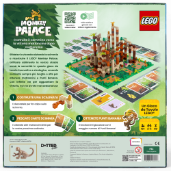 Asmodee Monkey Palace - Gioco da Tavolo LEGO