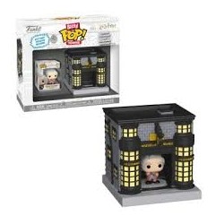 Bitty Pop! Towns Harry Potter - Garrick Ollivander & Ollivander Wand Shop