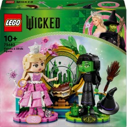 Elphaba en Glinda figuren