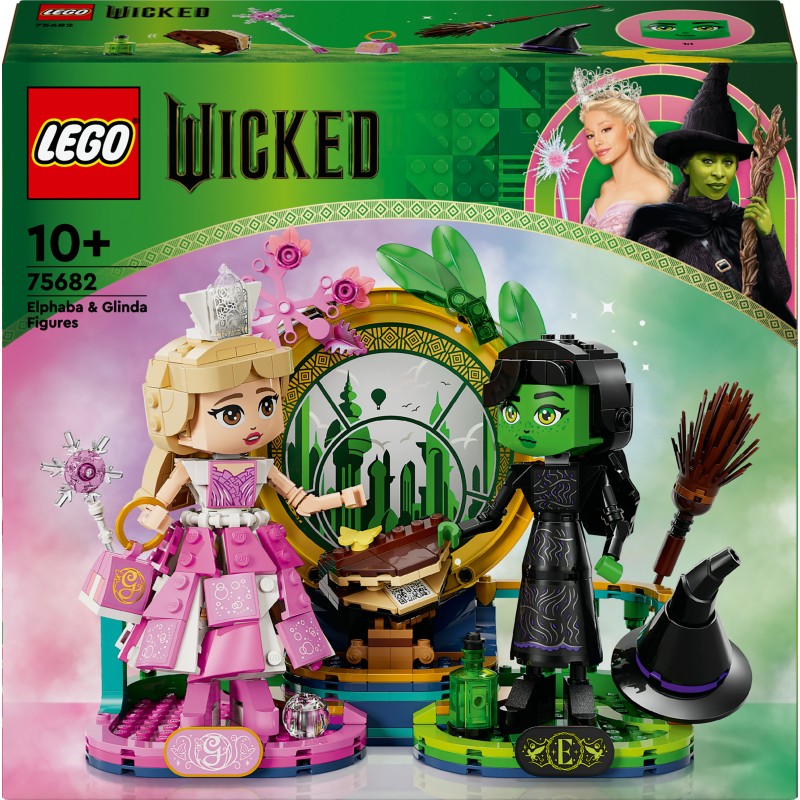 Elphaba en Glinda figuren