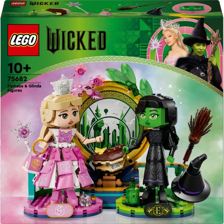 Elphaba en Glinda figuren