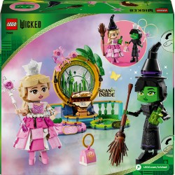 Elphaba en Glinda figuren