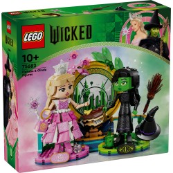 Figuras de Elphaba y Glinda