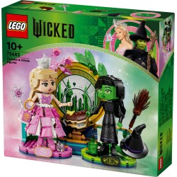 Elphaba en Glinda figuren