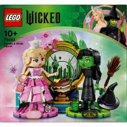 Elphaba en Glinda figuren