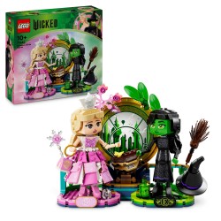 Elphaba en Glinda figuren