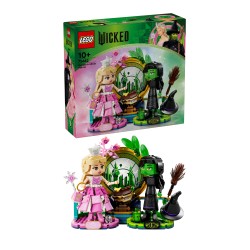 Figuras de Elphaba y Glinda