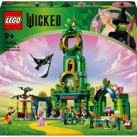 LEGO 75684 Wicked Benvenuti nella Città di Smeraldo