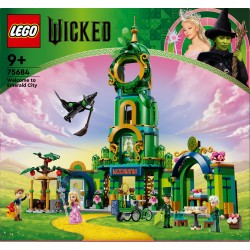 LEGO 75684 Wicked Benvenuti nella Città di Smeraldo