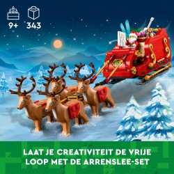 LEGO Exclusives 40499 La slitta di babbo Natale