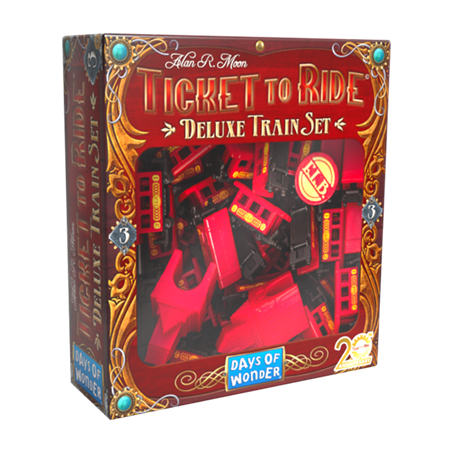 ASMODEE - TICKET TO RIDE 20TH ANNIVERSARY - RED