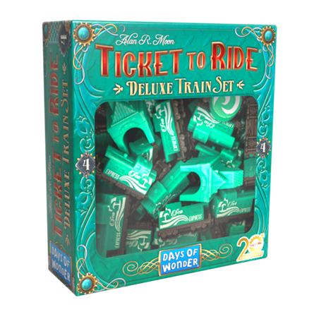 ASMODEE - TICKET TO RIDE 20TH ANNIVERSARY - GREEN