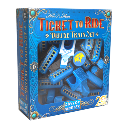 ASMODEE - TICKET TO RIDE 20TH ANNIVERSARY - BLUE