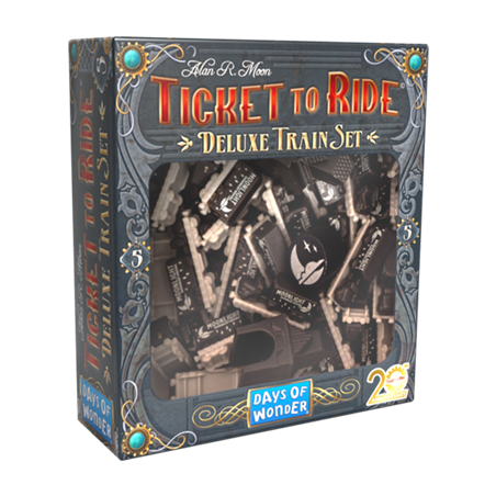 ASMODEE - TICKET TO RIDE 20TH ANNIVERSARY - BLACK