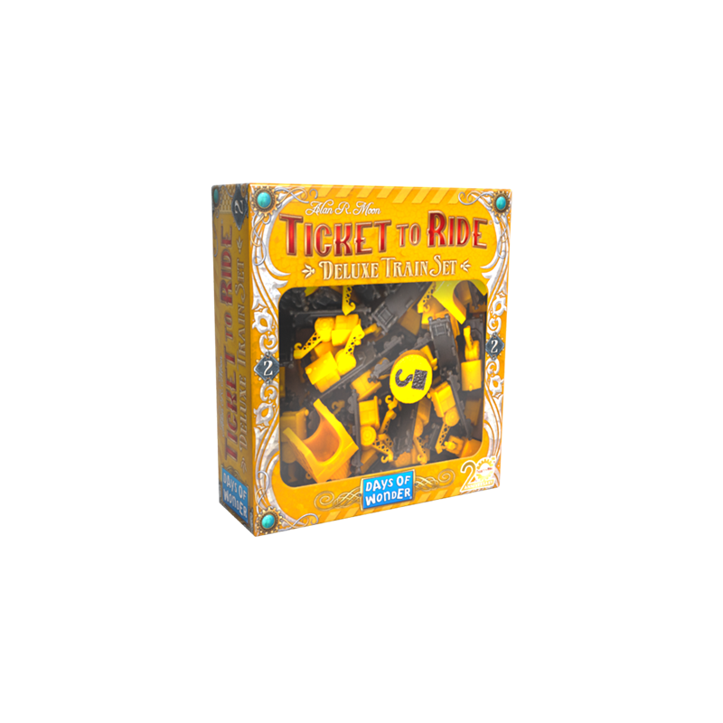 ASMODEE - TICKET TO RIDE 20TH ANNIVERSARY - YELLOW