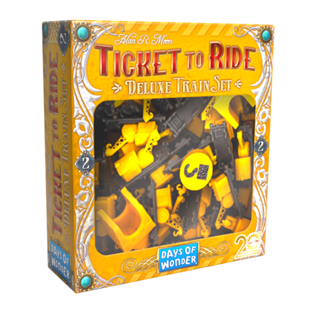 ASMODEE - TICKET TO RIDE 20TH ANNIVERSARY - YELLOW