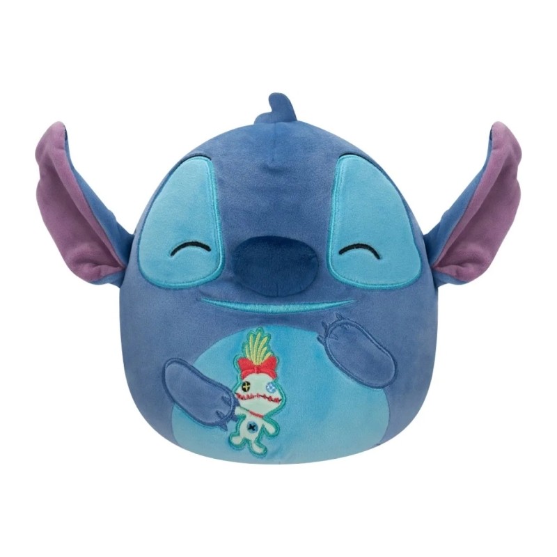 Squishmallows Disney - Stitch con Scrump 25 cm - Peluches