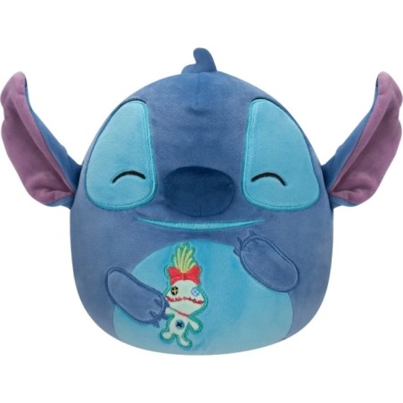 Squishmallows Disney - Stitch con Scrump 25 cm - Peluches