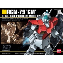 Bandai Model Kit HGUC Gundam RGM-79 GM 1:144