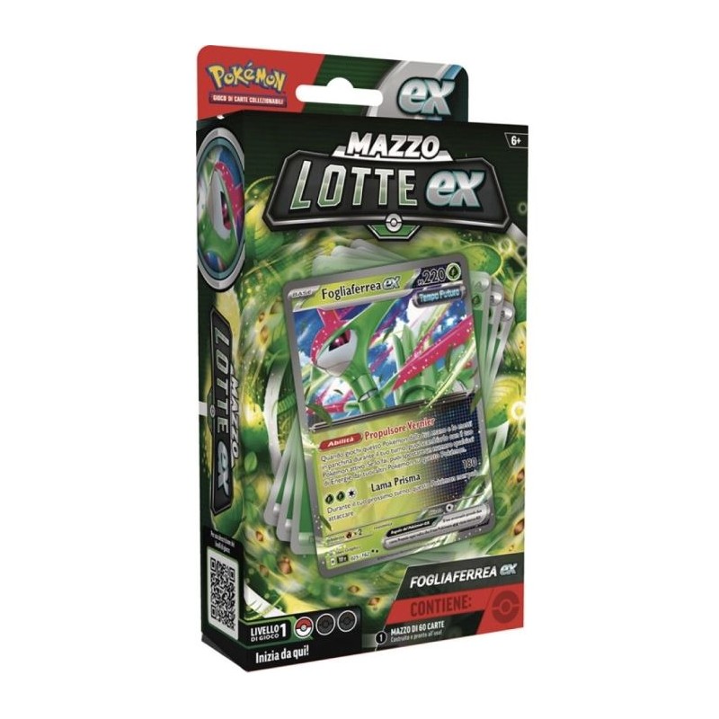 POKEMON - MAZZO LOTTE EX - FOGLIAFERREA EX