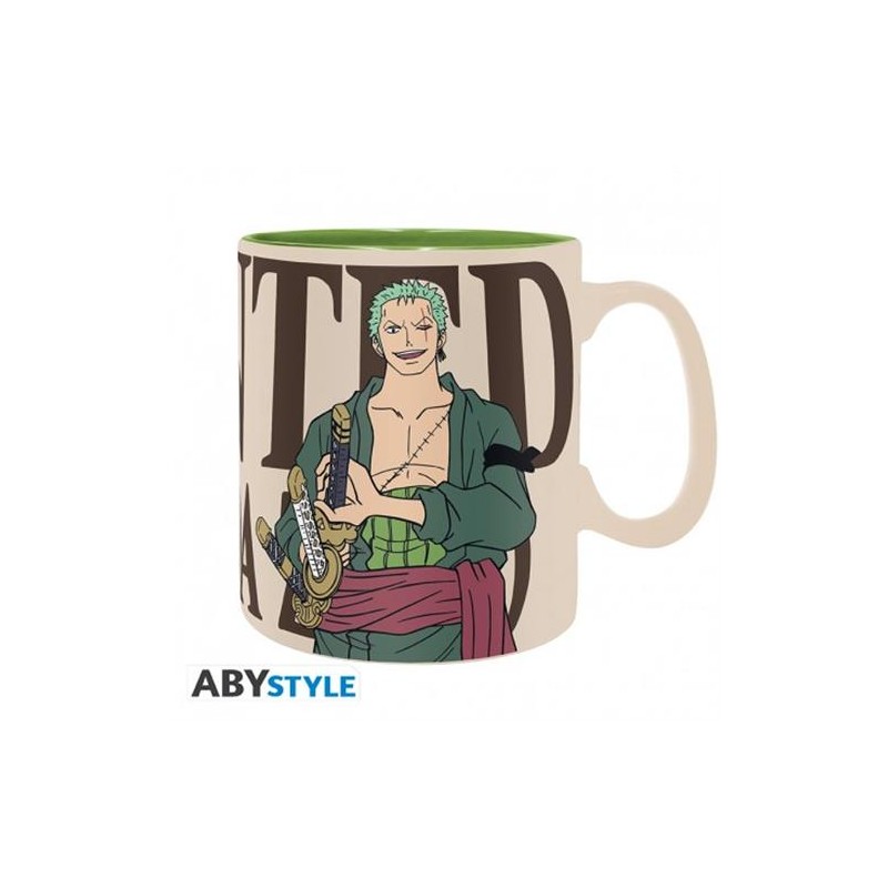 ABYSTYLE - ONE PIECE - TAZZA 460ML - ZORO & WANTED