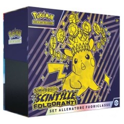 POKEMON - SET ALLENATORE FUORICLASSE - SCARLATTO E VIOLETTO - SV08 - SCINTILLE FOLGORANTI