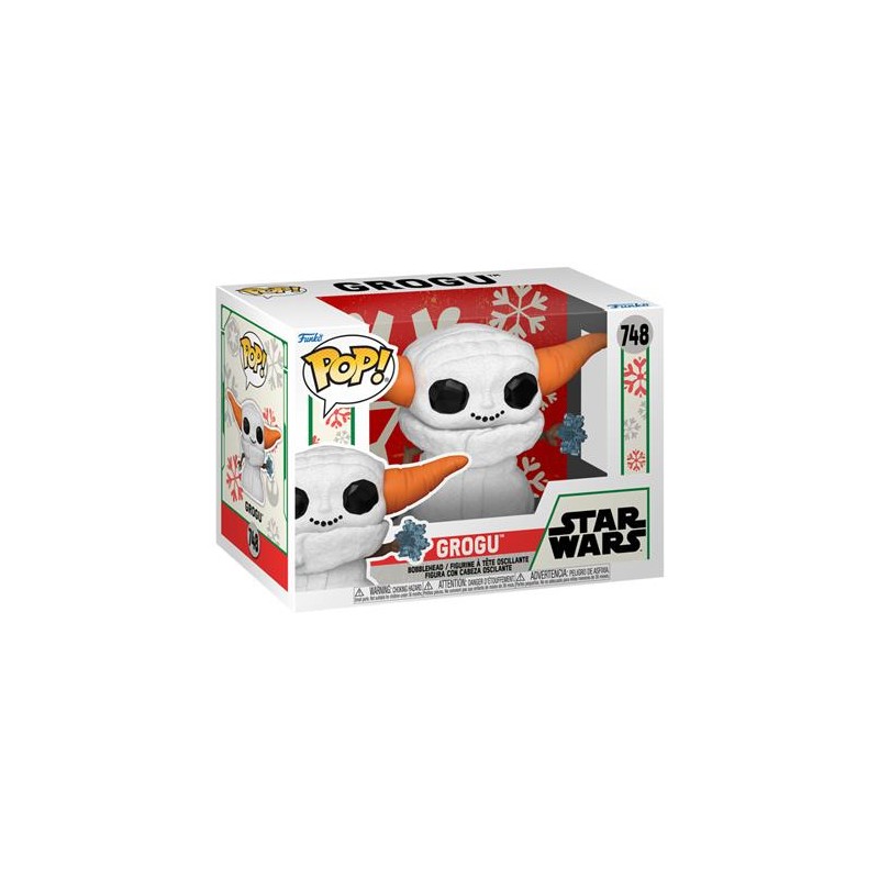 Pop Star Wars - Holiday - Grogu Snowman 748